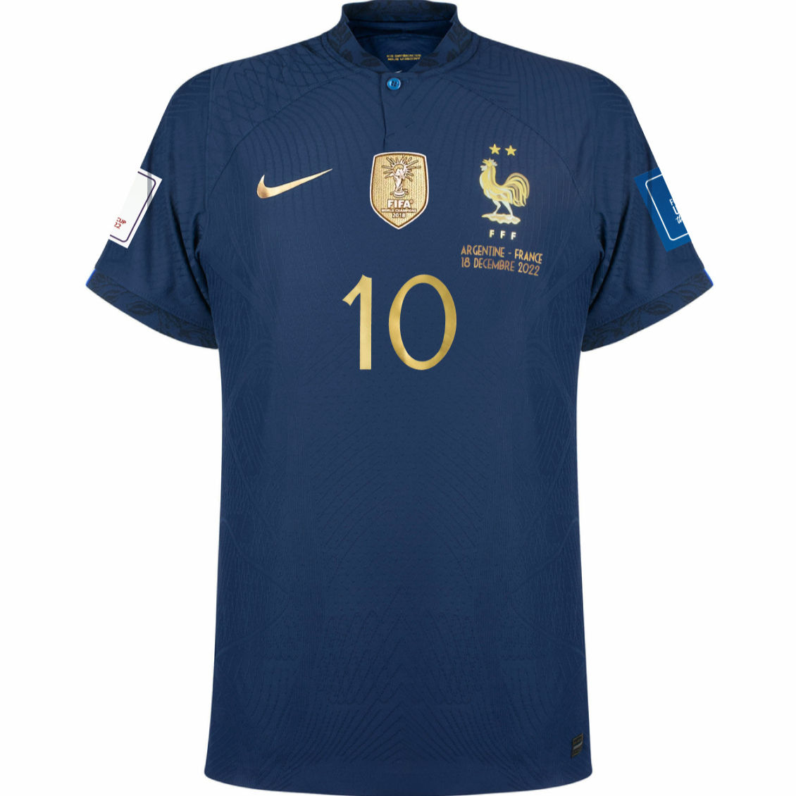 Fransa 2022 Dünya Kupası Finali Mbappe Forması - Hemen Kargo Player Version