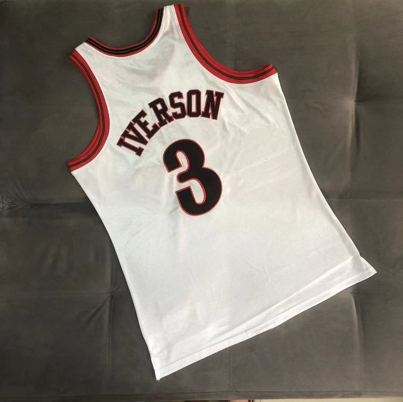 Küçük resim: Philadelphia 76ers NBA 2001 All-Star Allen Iverson Forması