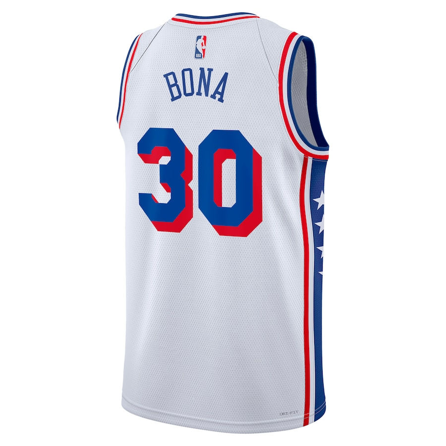 Küçük resim: Philadelphia 76ers Adem Bona Association Forması