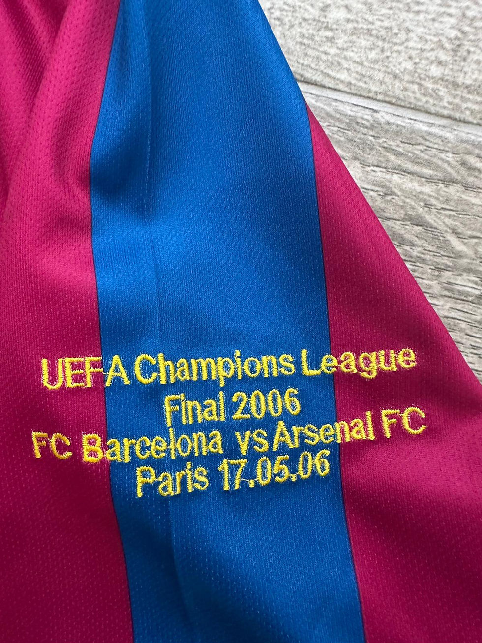 Küçük resim: Barcelona 2006 Şampiyonlar Ligi Final Forması - Hemen Kargo