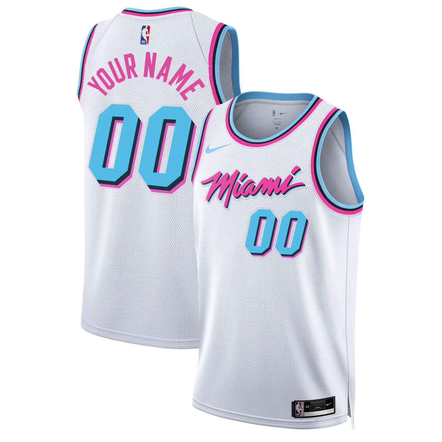 Miami Heat 17/18 City Edition Beyaz Vice Forması
