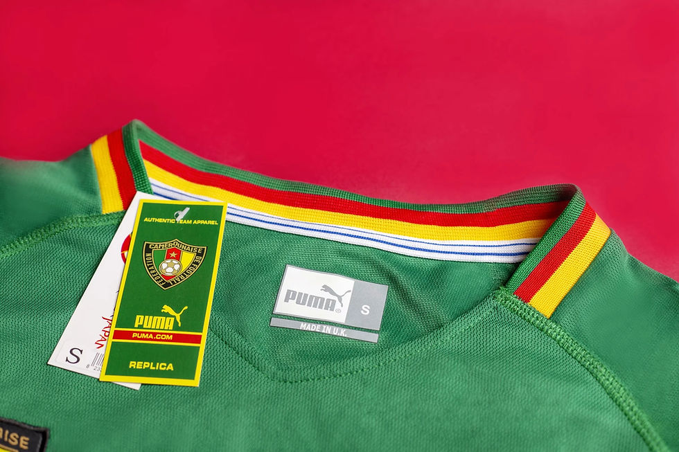 Küçük resim: Kamerun 2002 İç Saha Forması