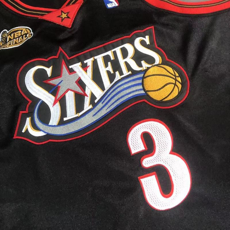 Küçük resim: Philadelphia 76ers 2001 NBA Finalleri Allen Iverson Forması