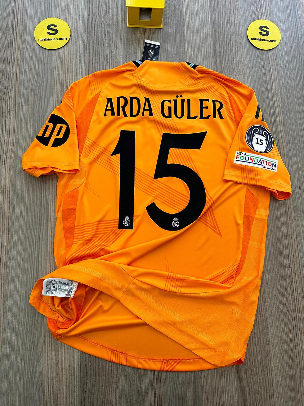 Küçük resim: Real Madrid 24/25 Deplasman Forması - Hemen Kargo Player Version