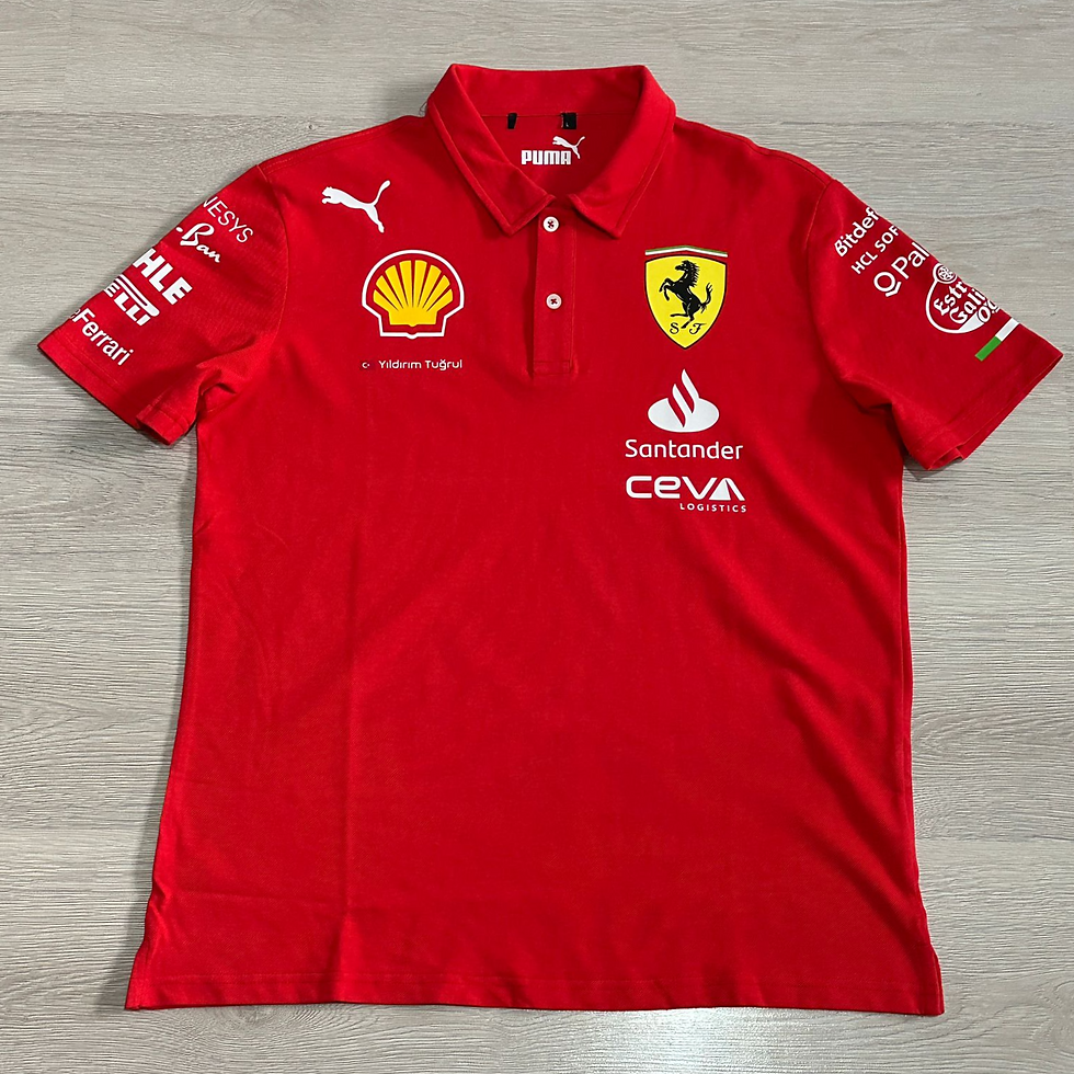 Küçük resim: Scuderia Ferrari F1 Team Polo Tshirt - HEMEN KARGO