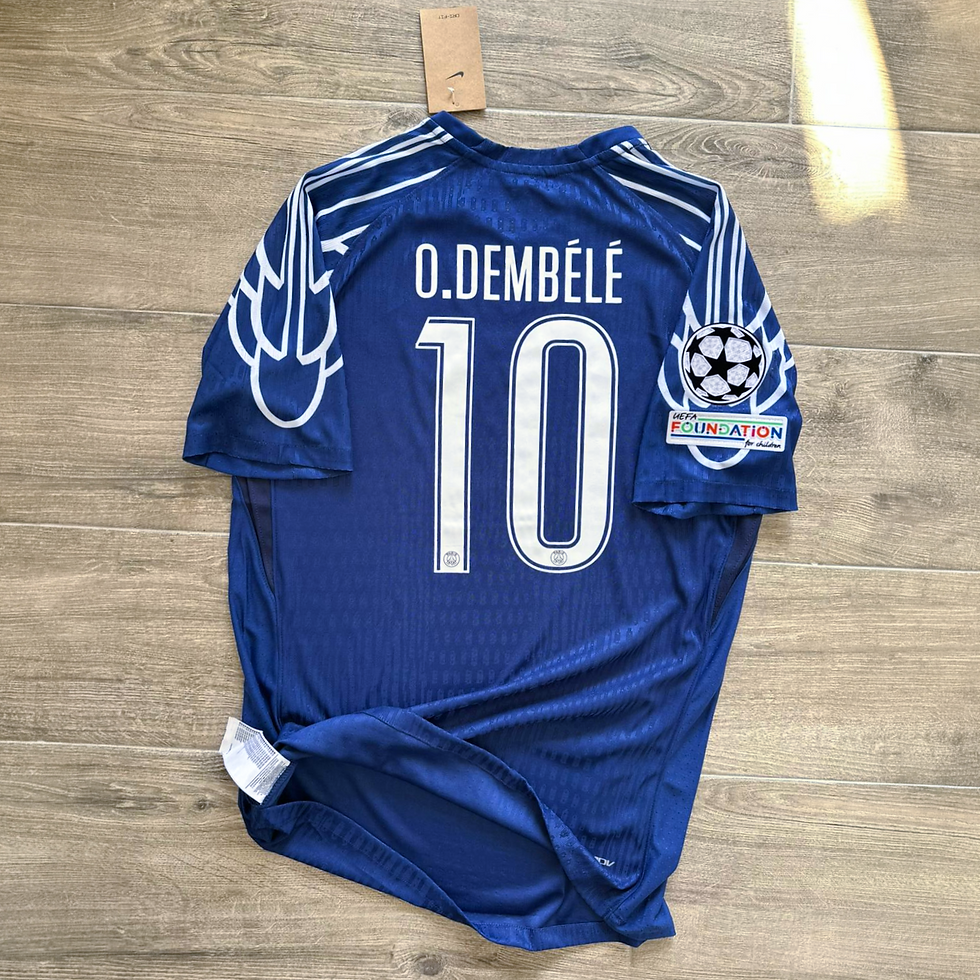 Küçük resim: PSG 24/25 Ousmane Dembele Dördüncü Forması - Hemen Kargo Player Version