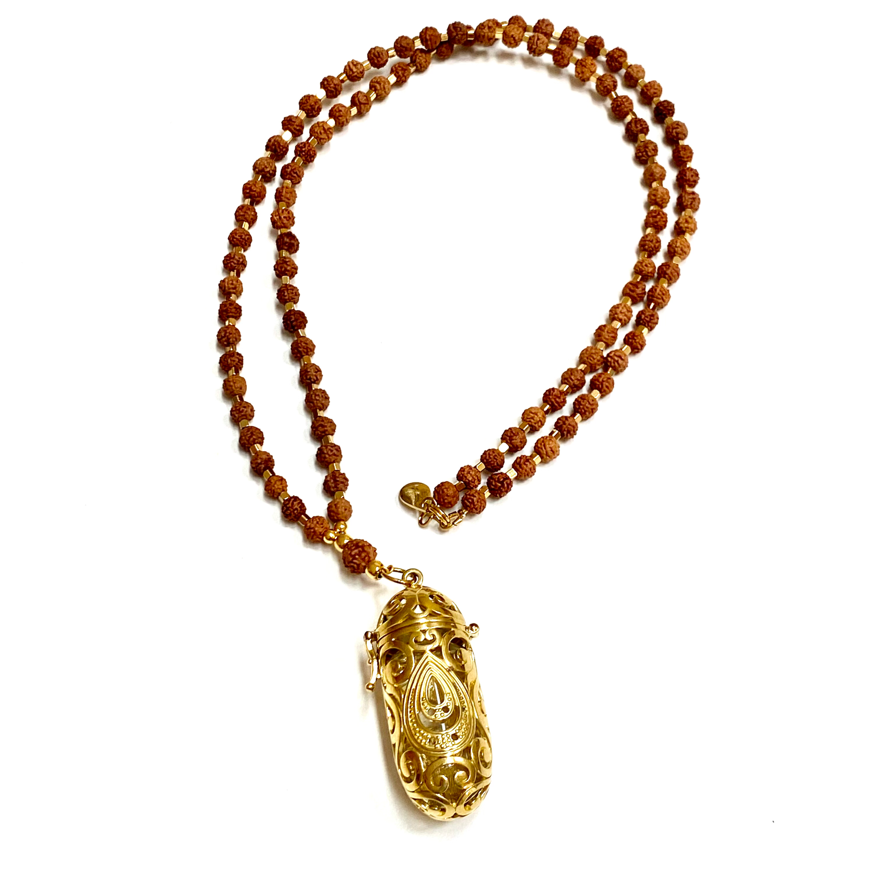 Golden Rudraksha