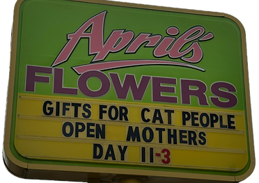 Birdie - April Flowers Cat Sign_edited_e