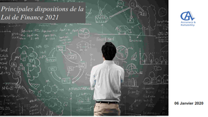 Principales dispositions de la loi de finance 2021