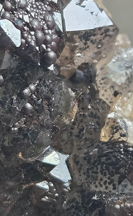 Martian Blueberries are commonly found at our Canadian Crystal Mine