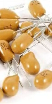 These are tantalum capacitors. Ontario critical minerals are mined to produce the raw materials