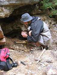 discovering zircon crystals in ontario pegmatites is best done in monmouth twp pegmatites