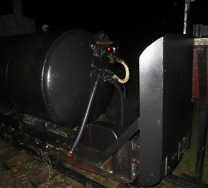 mining infrastructure such as this old pnumatic pressure tank was used in the old silver mines