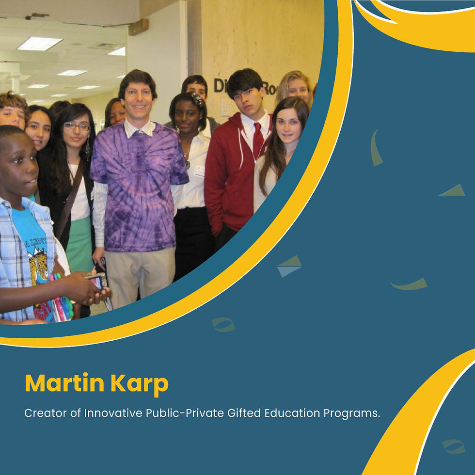 To learn more about Martin Karp, click the links below: