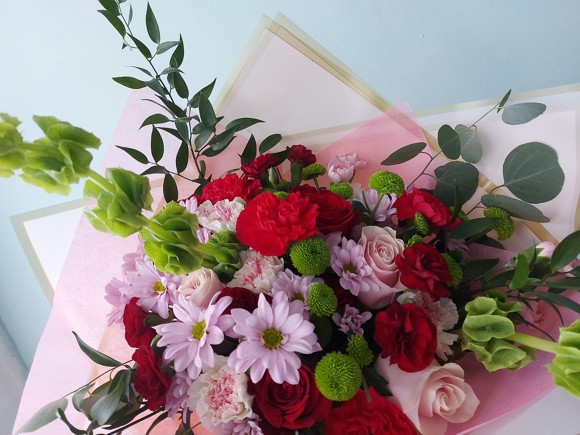 Designer's Choice Wrapped Mix Bouquet