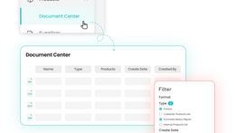 A Document Center, and an Individual Quantity Column in Products and Reports