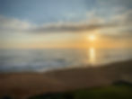 The sunset from the Beach Front units