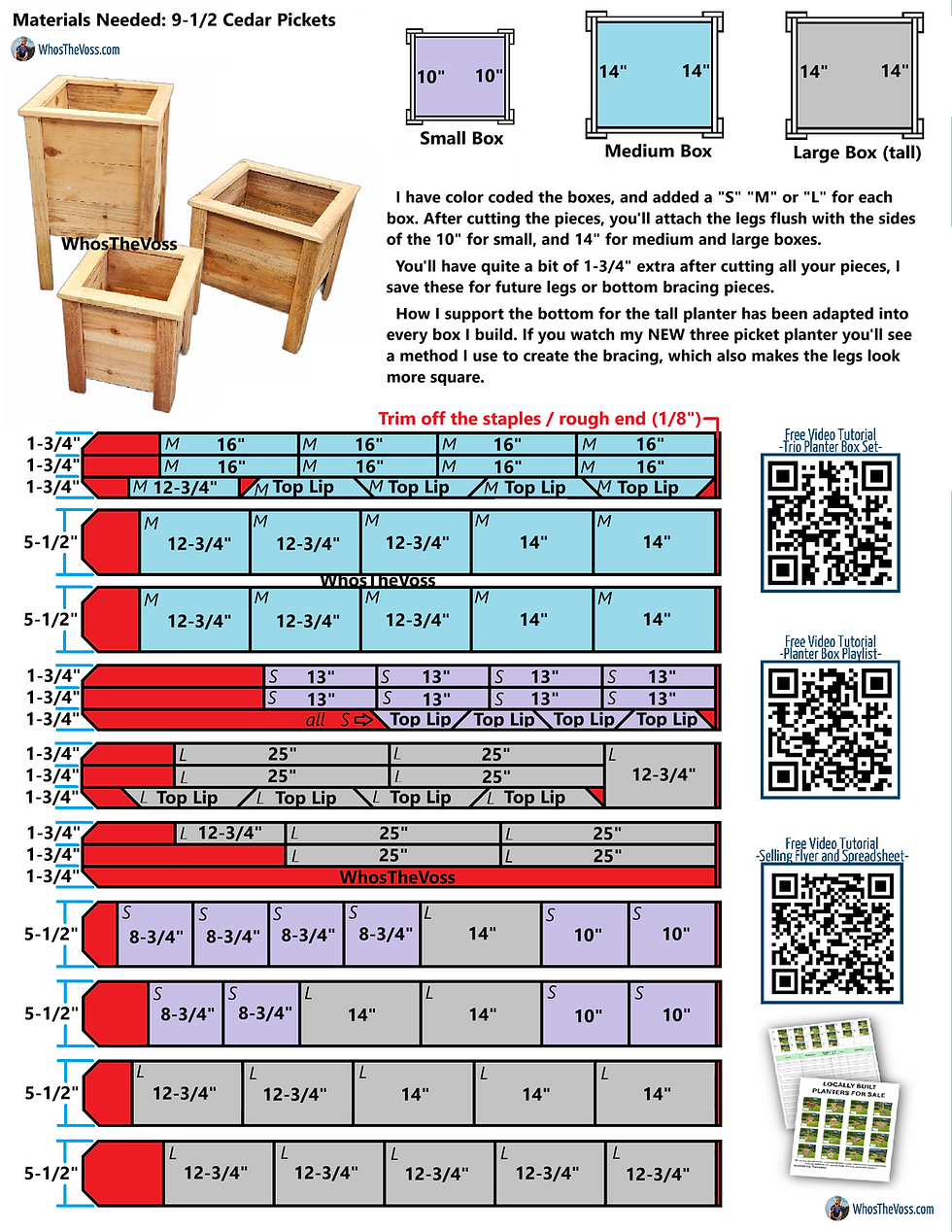 Thumbnail: Trio Planter Boxes