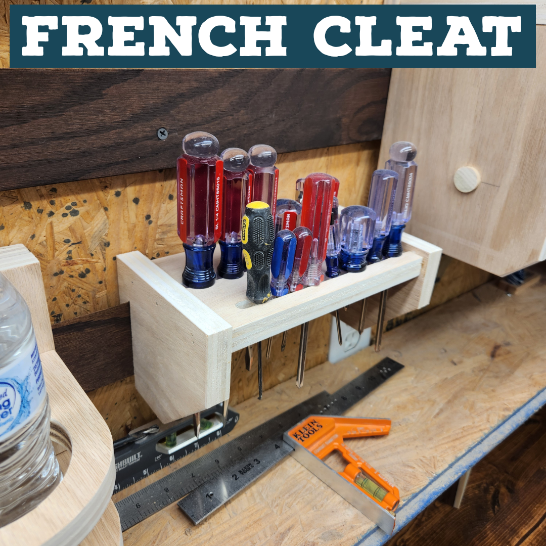 French Cleat Organizer