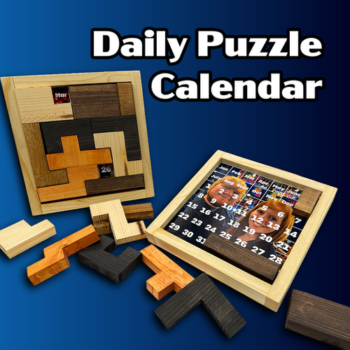 Daily Puzzle Calendar Build Plans | WhosTheVoss