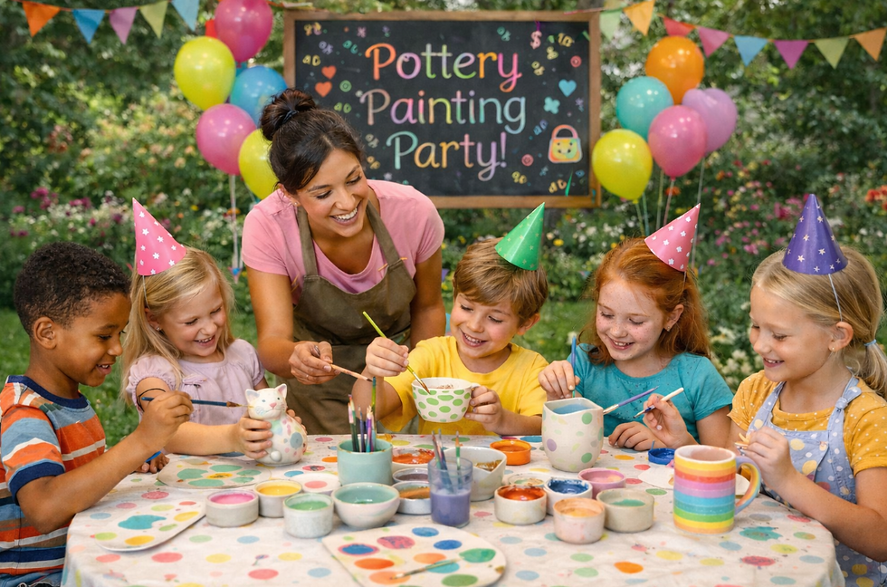 Pottery Painting Garden
