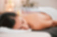 Spa, physiotherapy or cupping therapy woman for massage, back pain or luxury wellness medi
