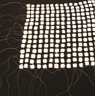 woven artwork by Helen Edwards