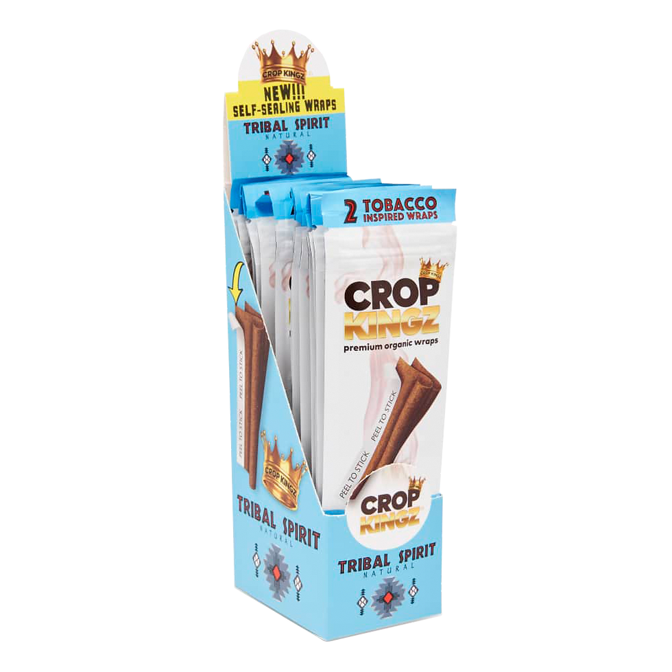 Crop Kingz - Organic Hemp Wraps - Klebestreifen - Tribal Spirit