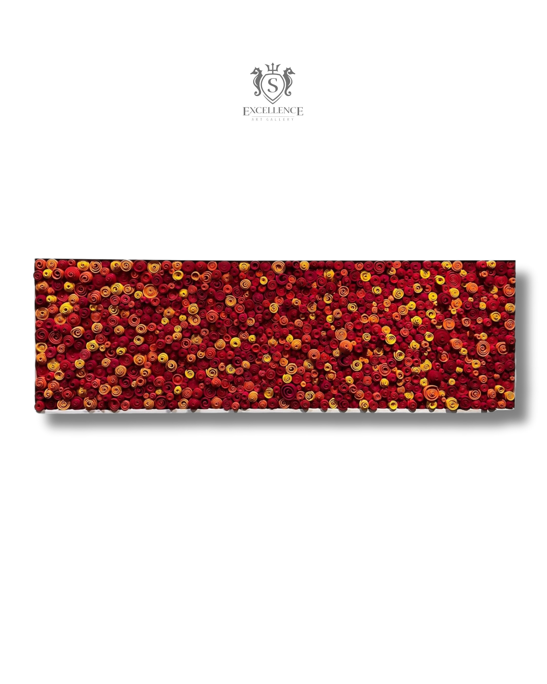 Swirl Motion, 121 x 40cm