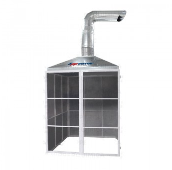 CAPELA DE PISO EXAUSTÃO DE GASES