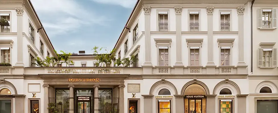 Palazzo-Taverna-Louis-Vuitton-Montenapoleone, il nuovo store di Luois Vuitton in Via Montenapoleona a Milano