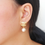 Thumbnail: Chanel Faux Pearl Drop Earrings