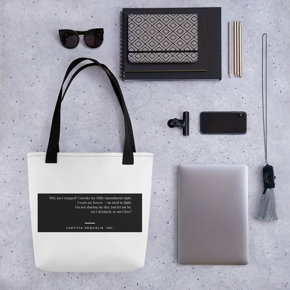 Hình thu nhỏ: "Rights & Rhymes" Tote bag