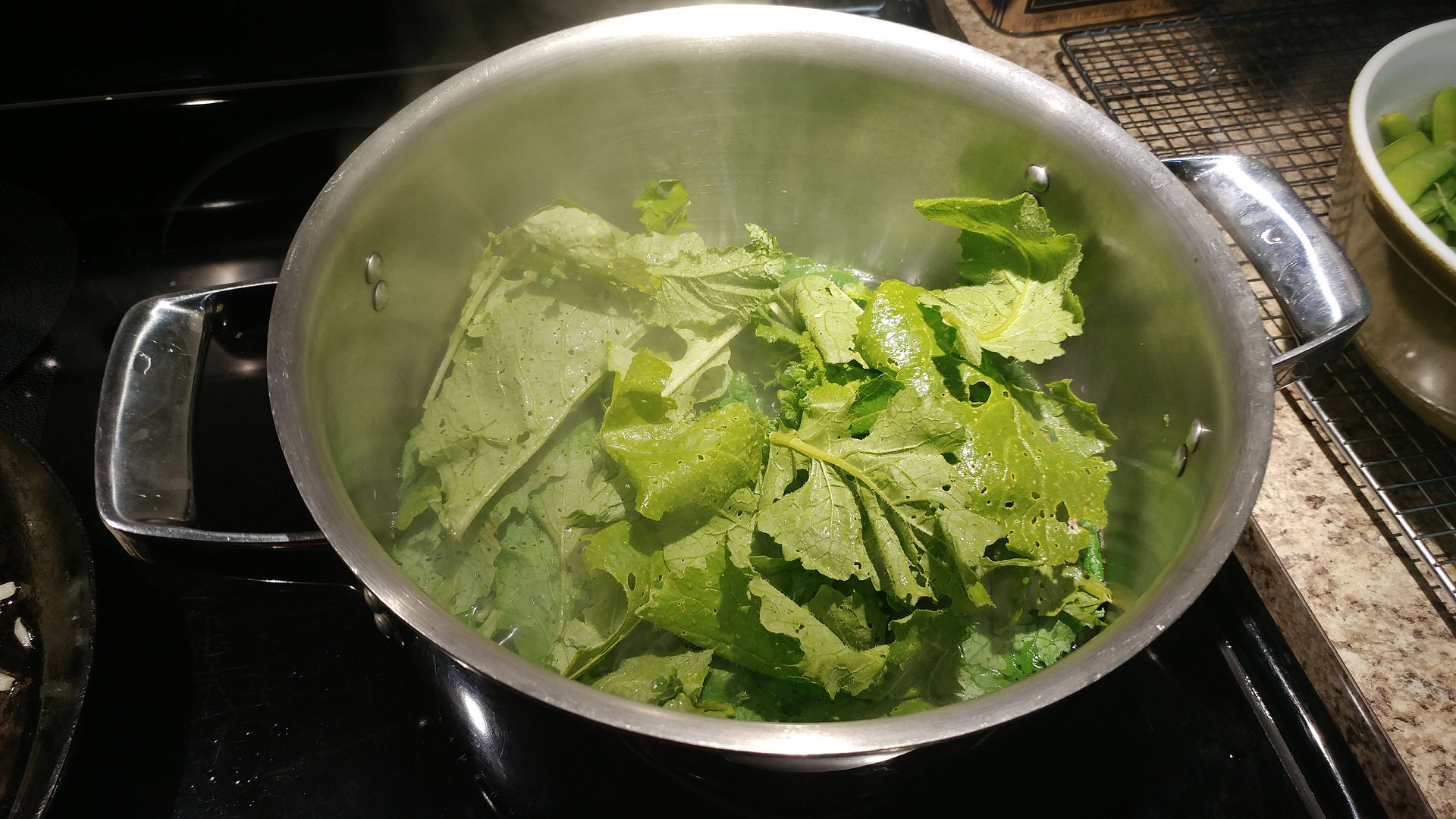 Preparing Leafy Greens