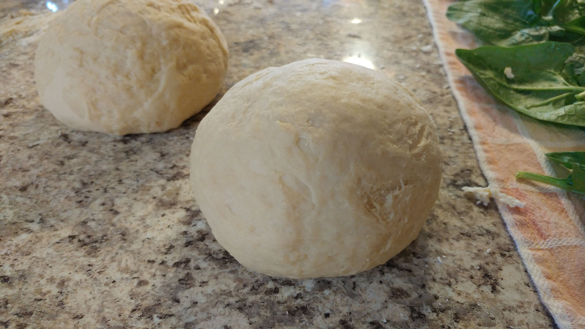 Pasta dough ball