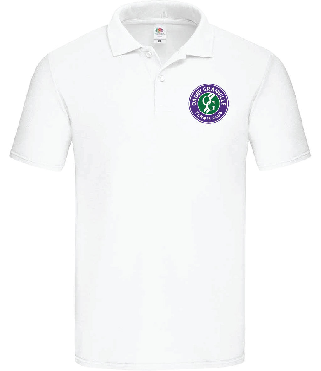 Oadby Granville Tennis Club Adult Pique Polo Shirt