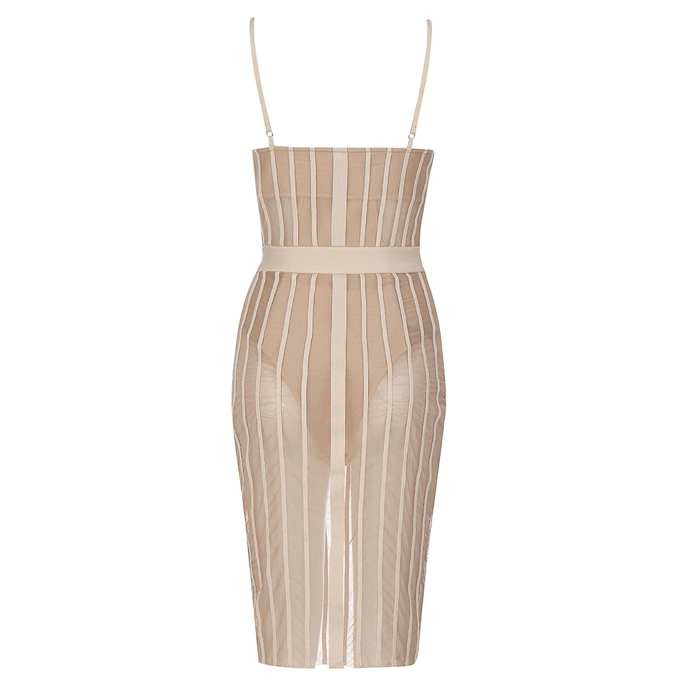Thumbnail: 2022 sexy designer Spaghetti strap dress 