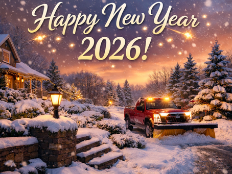 Happy New Year from Pacocha Landscaping