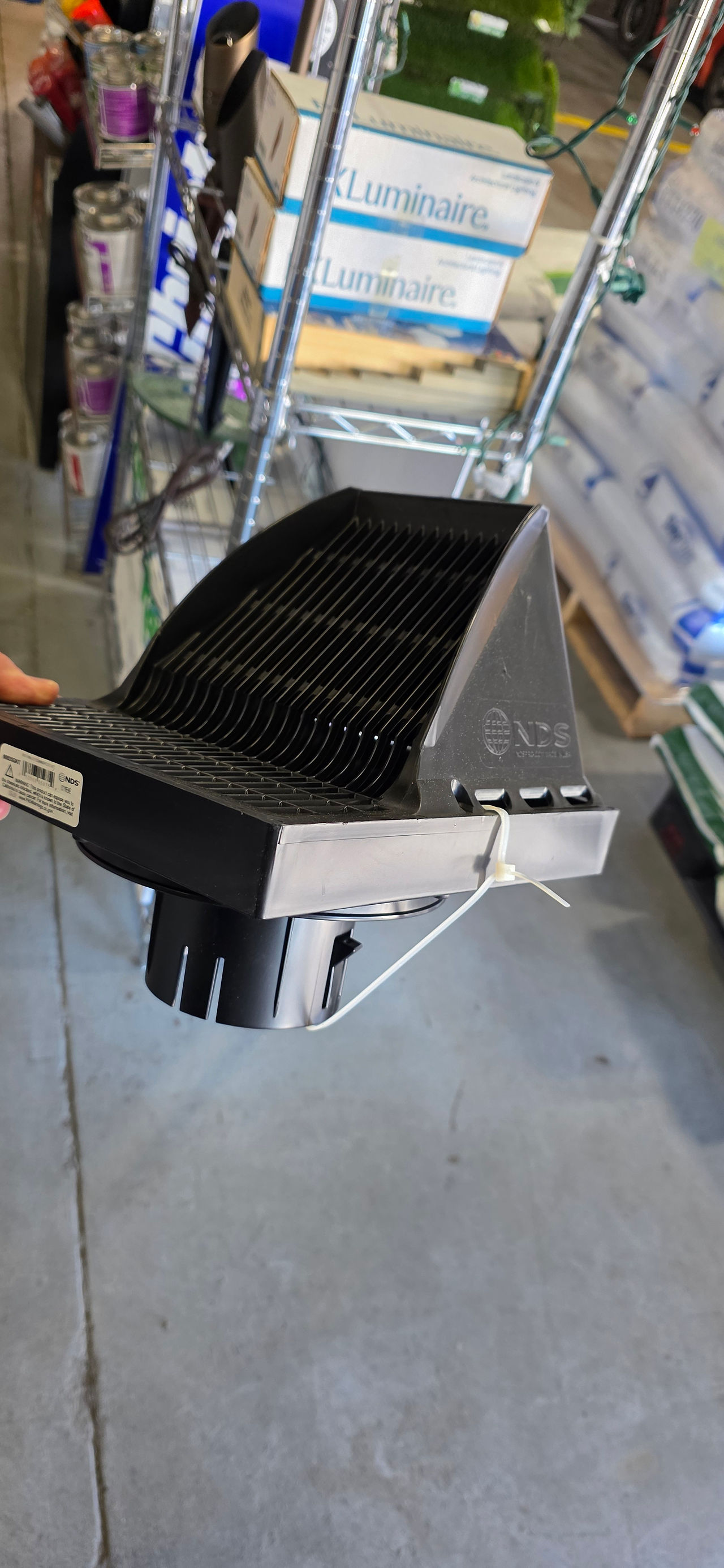 Leaf Defender Low-Profile Drain Inlet