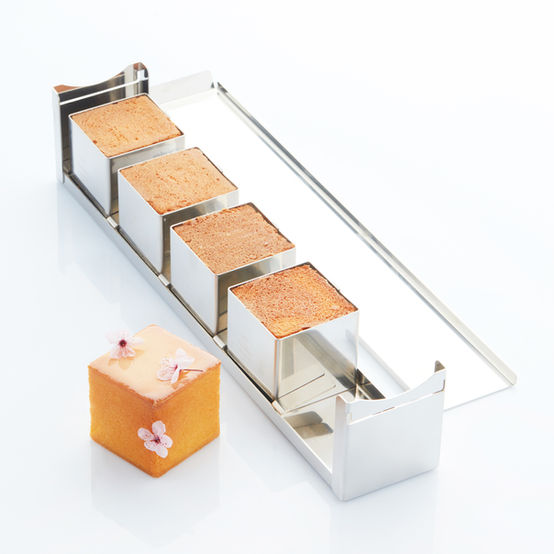 Single-portion stainless steel Travel Cake moulds
