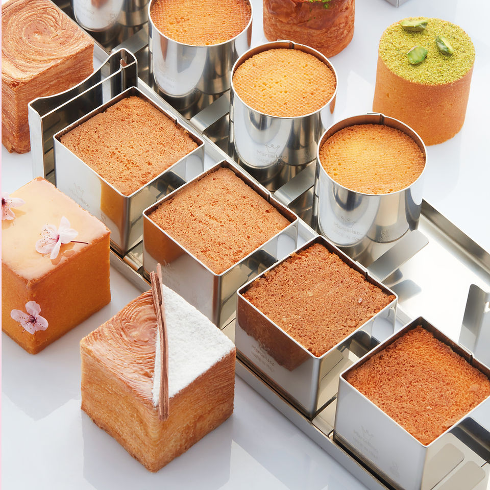 Stampi barre e Stampi singoli inox per Croissant e travel cake