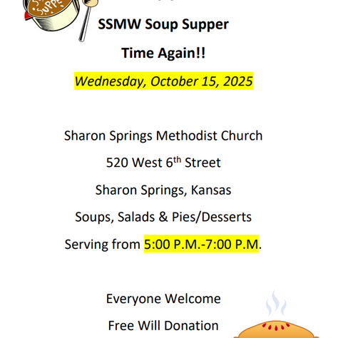 Methodist Women's Soup Supper!