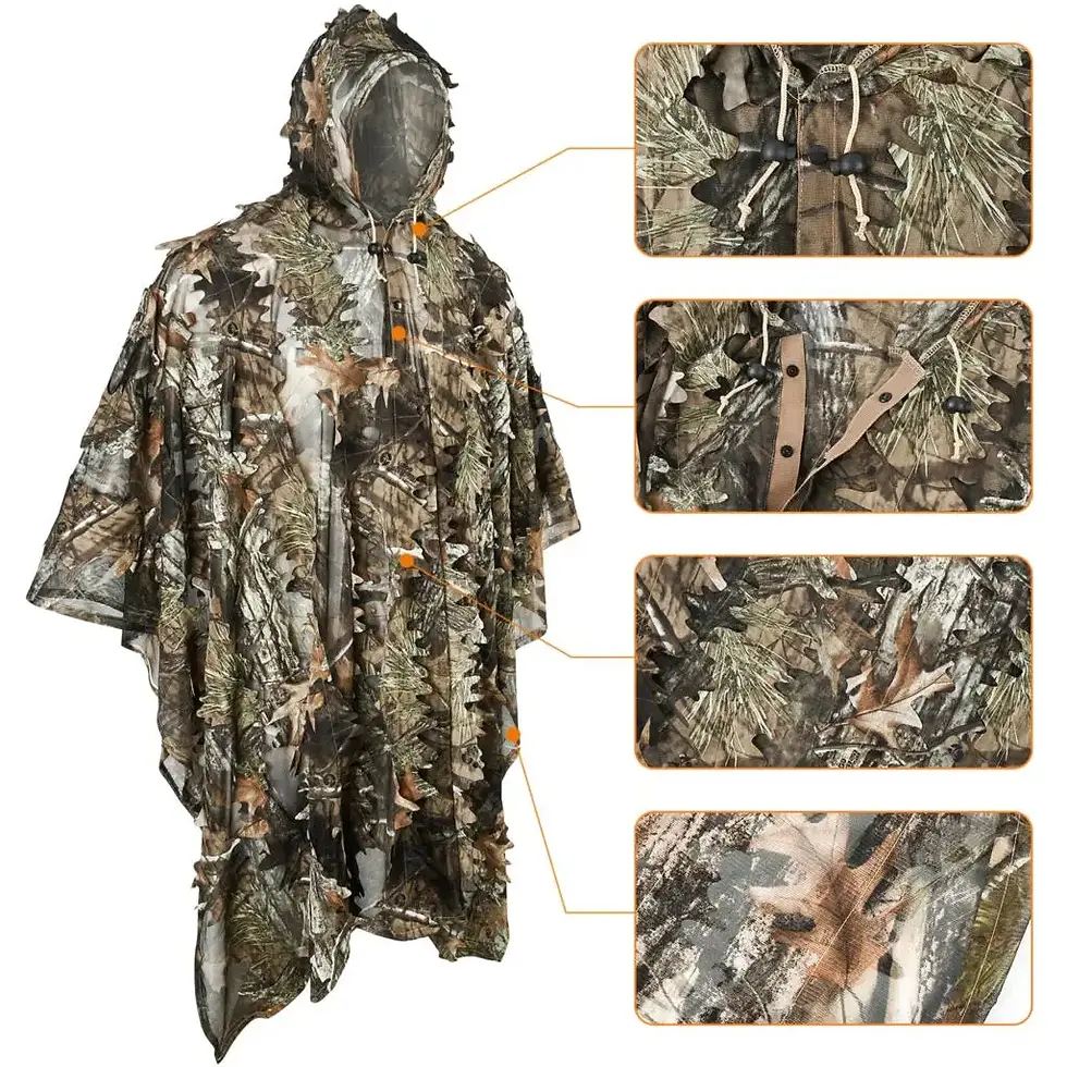 Thumbnail: Men's Hunting Tactical Camo Jacket Field Camouflage Suit Hunting Equipment