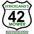 Strickland's 42 Mower Sales & Service Logo