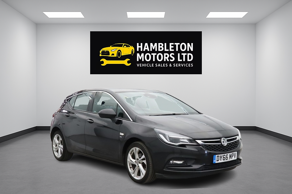 2016 Vauxhall Astra SRi Nav 1.6 CDTi ecoFLEX