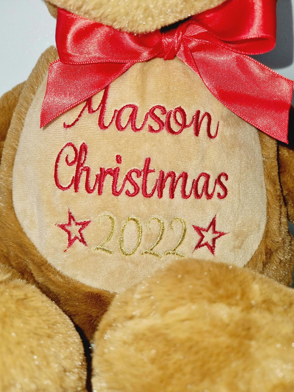 Thumbnail: PERSONALISED EMBROIDERED REINDEER