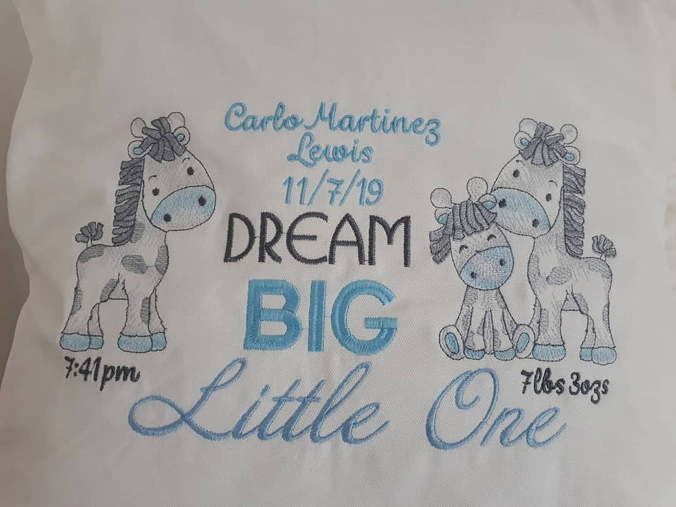 Thumbnail: DREAM BIG LITTLE ONE GIRAFFE CUSHION COVER