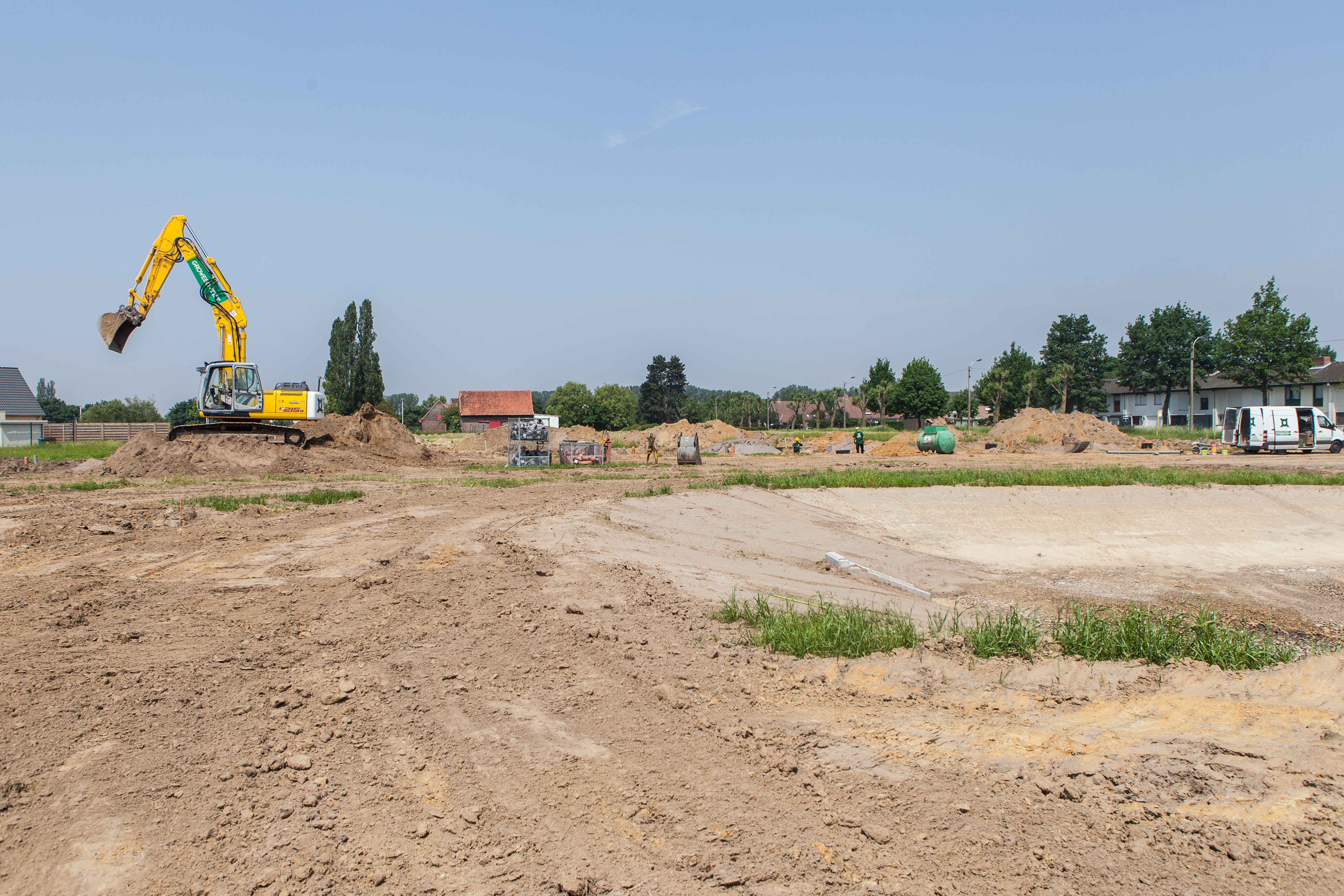 Heule, Weg- & rioleringswerken