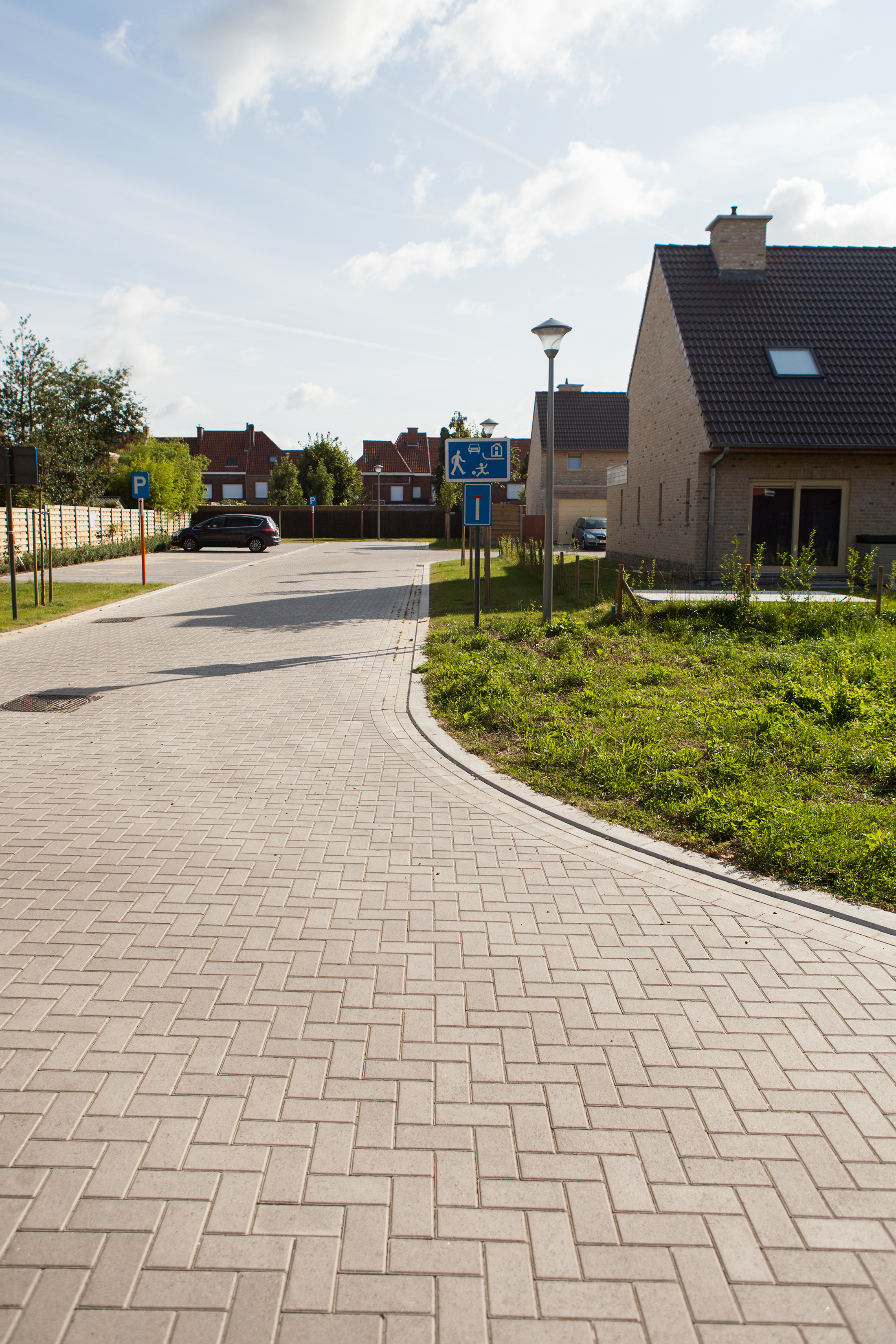 Heule, weg- en rioleringswerken Verkaveling Disgracht