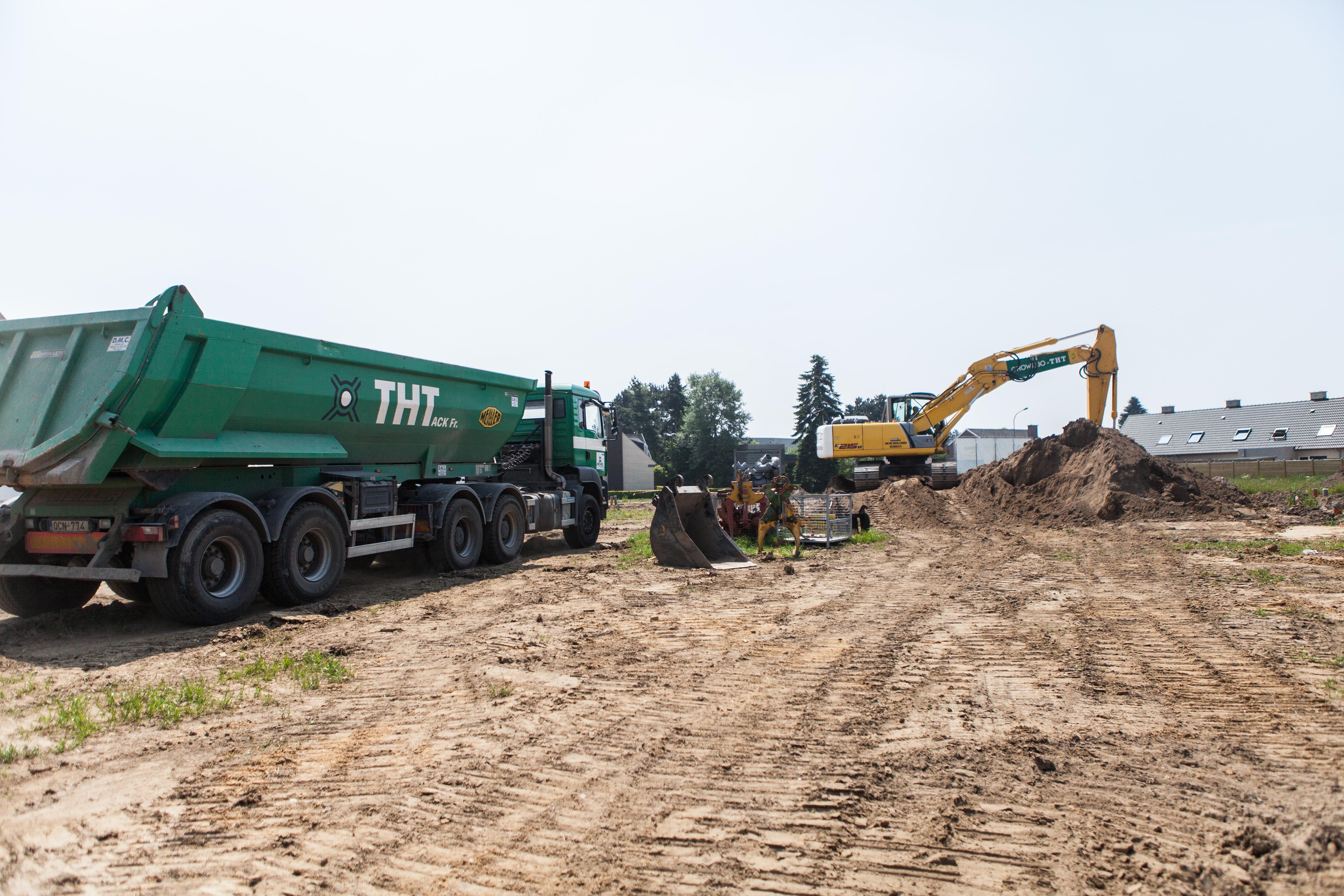 Heule, Weg- & rioleringswerken